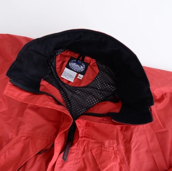 Rockwater Designs Vintage Windbreaker Red Long Sleeve  -Size Medium - Picture 15 of 15